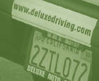 Plaque sur voiture