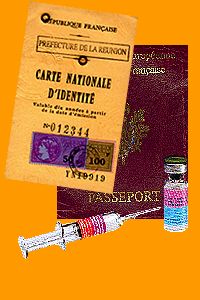 carte d'identite, passeport